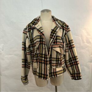 Bagatelle Collection Plaid Shacket 253